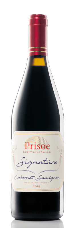 Prisoe Winery Signature Cabernet Sauvignonbarrel fermented & aged