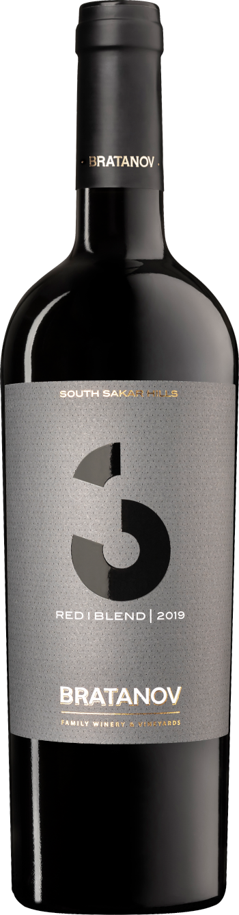 Bratanov 3-BLEND RED CABERNET FRANC & MERLOT & RUBIN 2019