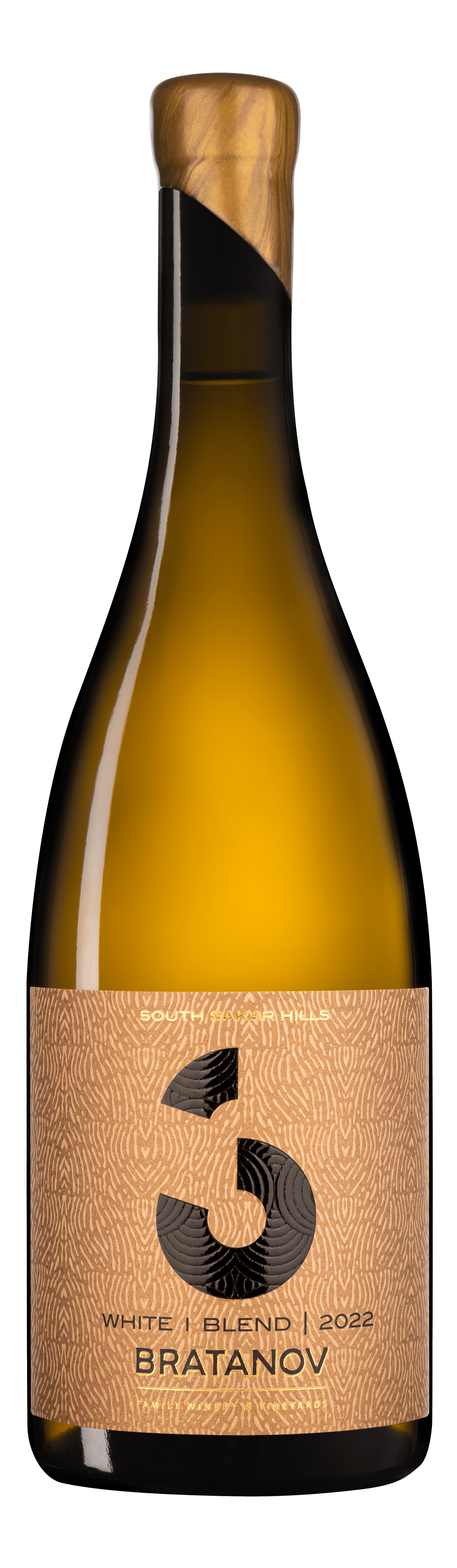 Bratanov 3-blend-white-Chardonnay, Viognier and Tamyanka 2022